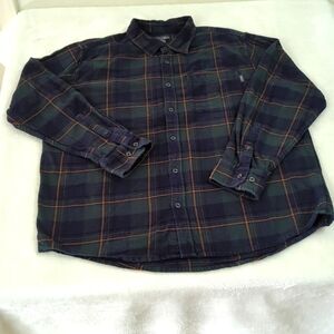 Eddie Bauer plaid flannel shirt XL / XXL EUC